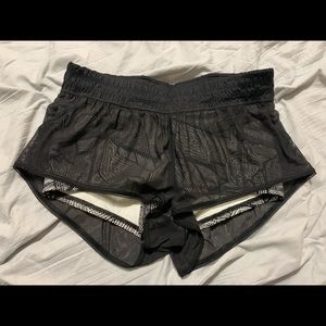 Lululemon mesh overlay shorts